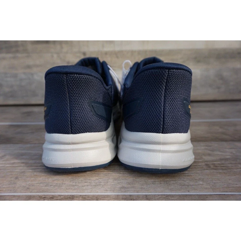 Skechers Swift Fit Hands Free Sneakers Men’s 9.5 Navy Memory Foam Shoes New
